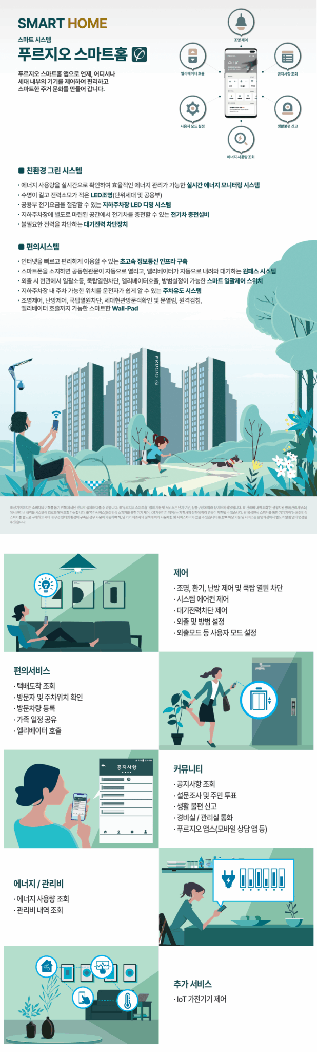 왕길역 로열파크씨티 푸르지오 특화시스템